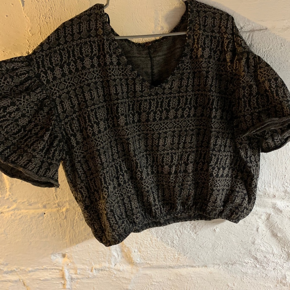 Free People Crop Sweater